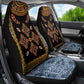 Cameroon Bamileke Toghu Pattern Car Seat Cover Bamenda Royal Cultural Design