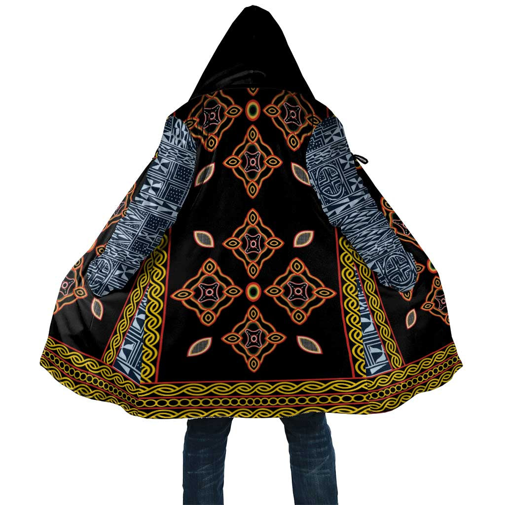 Cameroon Bamileke Toghu Pattern Cloak Bamenda Royal Cultural Design