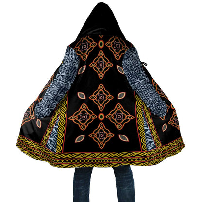 Cameroon Bamileke Toghu Pattern Cloak Bamenda Royal Cultural Design