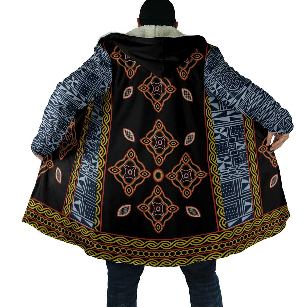 Cameroon Bamileke Toghu Pattern Cloak Bamenda Royal Cultural Design