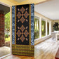 Cameroon Bamileke Toghu Pattern Door Cover Bamenda Royal Cultural Design