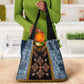 Cameroon Bamileke Toghu Pattern Grocery Bag Bamenda Royal Cultural Design