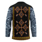 Cameroon Bamileke Toghu Pattern Hockey Jersey Bamenda Royal Cultural Design