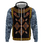 Cameroon Bamileke Toghu Pattern Hoodie Bamenda Royal Cultural Design