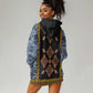 Cameroon Bamileke Toghu Pattern Hoodie Dress Bamenda Royal Cultural Design