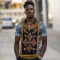 Cameroon Bamileke Toghu Pattern Polo Shirt Bamenda Royal Cultural Design