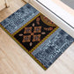 Cameroon Bamileke Toghu Pattern Rubber Doormat Bamenda Royal Cultural Design