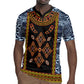 Cameroon Bamileke Toghu Pattern Rugby Jersey Bamenda Royal Cultural Design