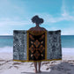 Cameroon Bamileke Toghu Pattern Sarong Bamenda Royal Cultural Design