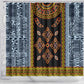 Cameroon Bamileke Toghu Pattern Shower Curtain Bamenda Royal Cultural Design