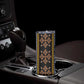 Cameroon Bamileke Toghu Pattern Skinny Tumbler Bamenda Royal Cultural Design