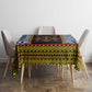 Cameroon Bamileke Toghu Pattern Tablecloth Bamenda Royal Cultural Design