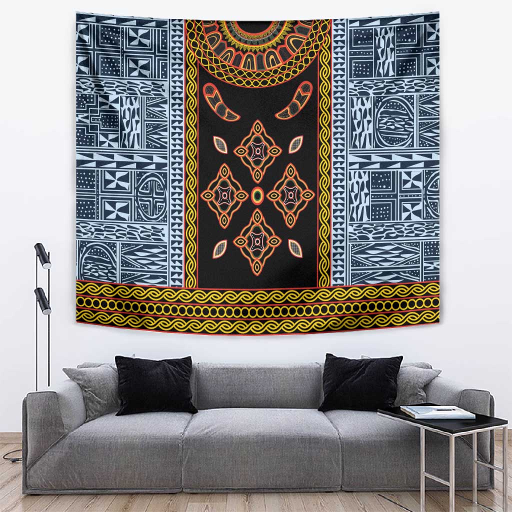 Cameroon Bamileke Toghu Pattern Tapestry Bamenda Royal Cultural Design