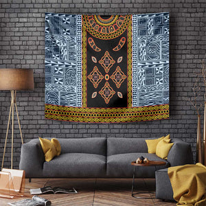 Cameroon Bamileke Toghu Pattern Tapestry Bamenda Royal Cultural Design