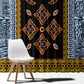 Cameroon Bamileke Toghu Pattern Window Curtain Bamenda Royal Cultural Design