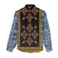 Cameroon Bamileke Toghu Pattern Women Casual Shirt Bamenda Royal Cultural Design