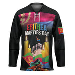 Personalized Eritrea Martyrs Day Hockey Jersey Eritrea EPLF Honoring Shida Heroes