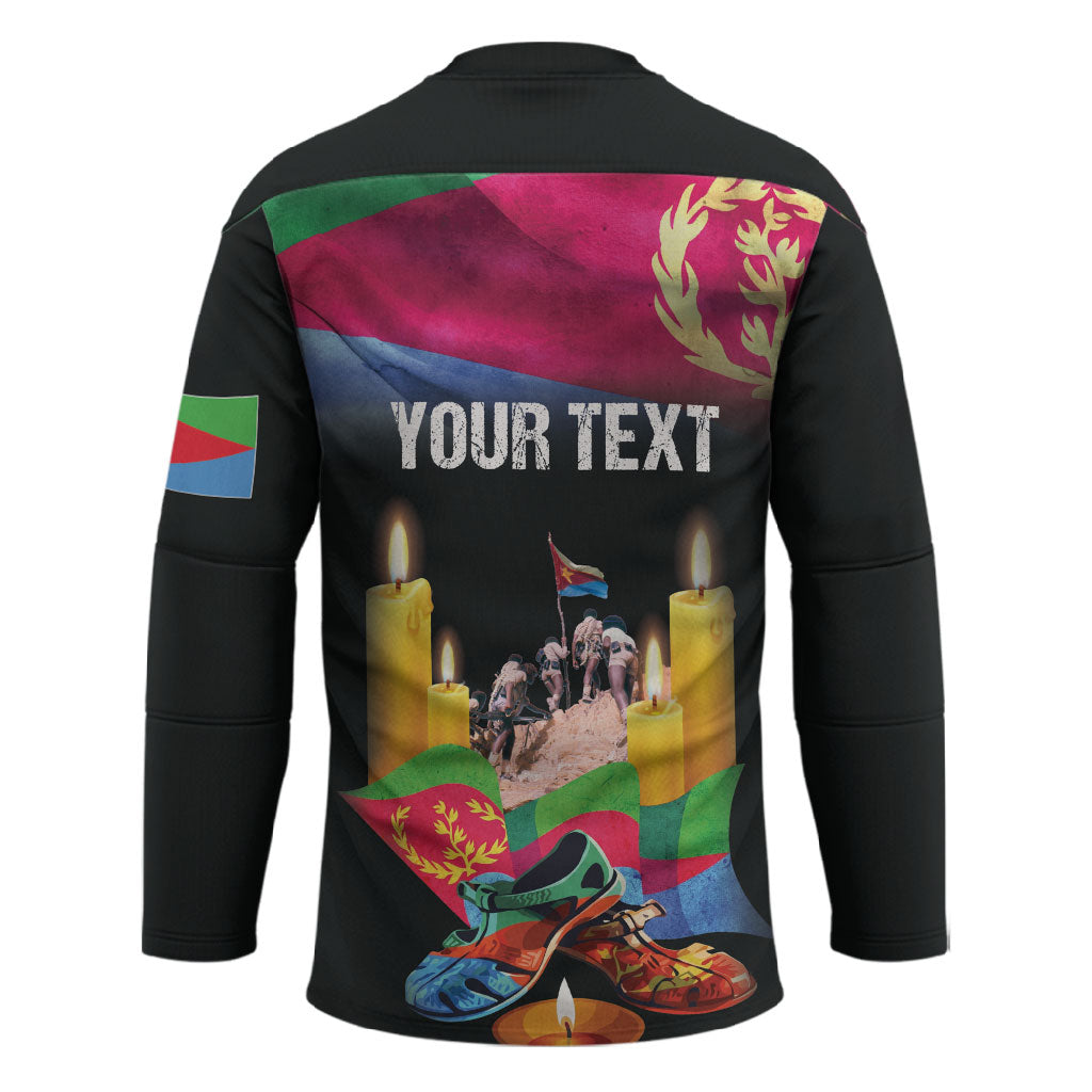 Personalized Eritrea Martyrs Day Hockey Jersey Eritrea EPLF Honoring Shida Heroes
