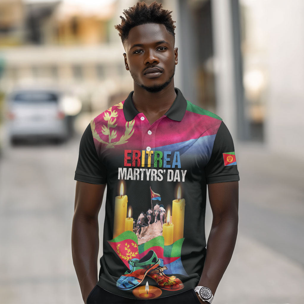 Personalized Eritrea Martyrs Day Polo Shirt Eritrea EPLF Honoring Shida Heroes