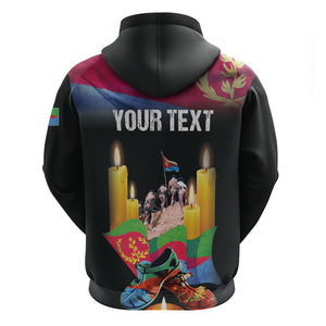 Personalized Eritrea Martyrs Day Zip Hoodie Eritrea EPLF Honoring Shida Heroes