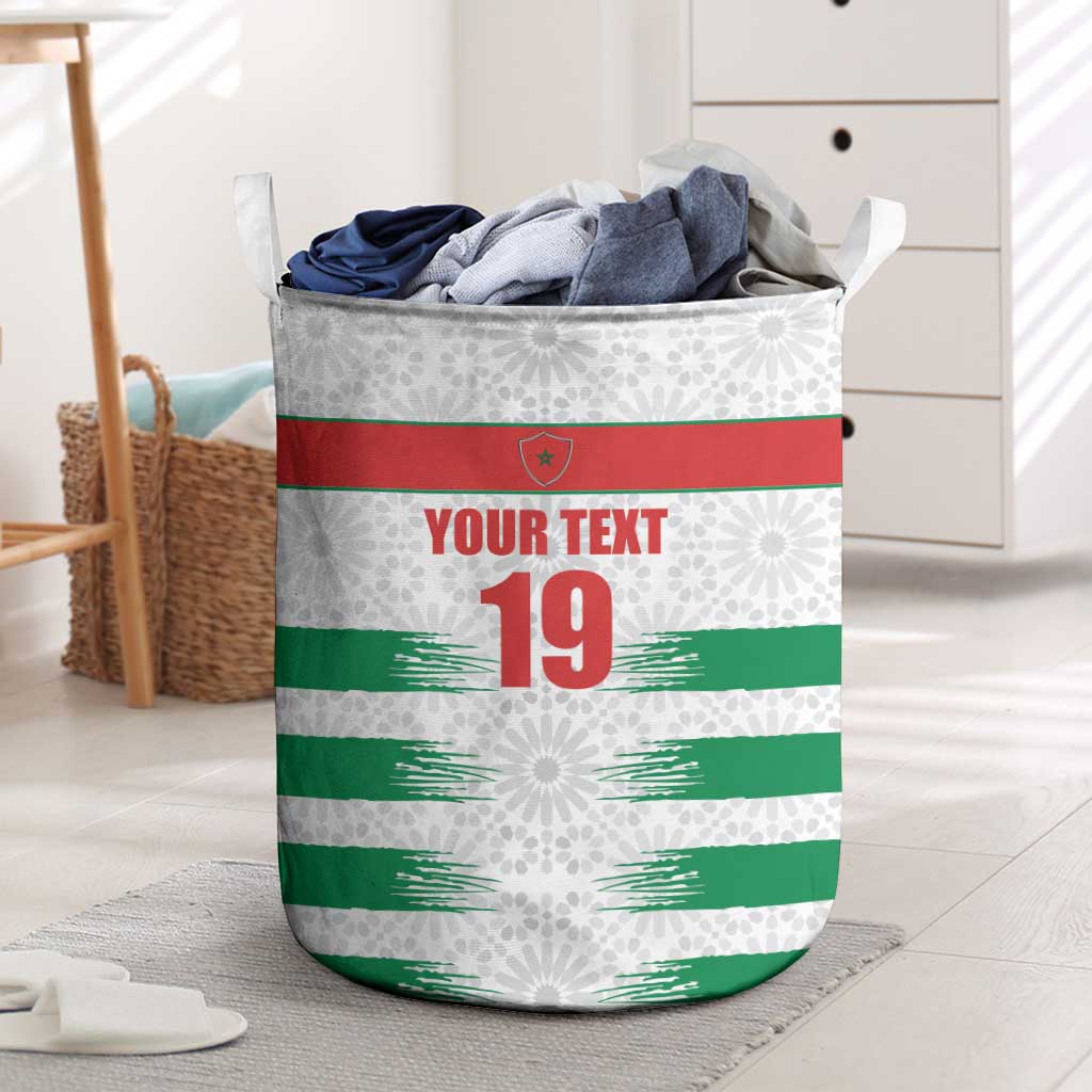 Custom Morocco Football Laundry Basket Road To Football Glory - African Pride