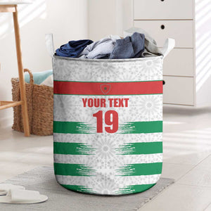 Custom Morocco Football Laundry Basket Road To Football Glory - African Pride