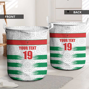 Custom Morocco Football Laundry Basket Road To Football Glory - African Pride