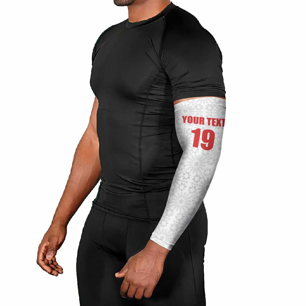 Custom Morocco Football Arm Sleeves Road To Football Glory - African Pride