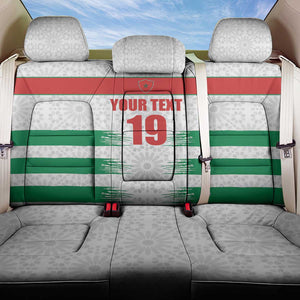 Custom Morocco Football Back Car Seat Cover Road To Football Glory - African Pride