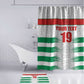 Custom Morocco Football Bathroom Set Road To Football Glory - African Pride
