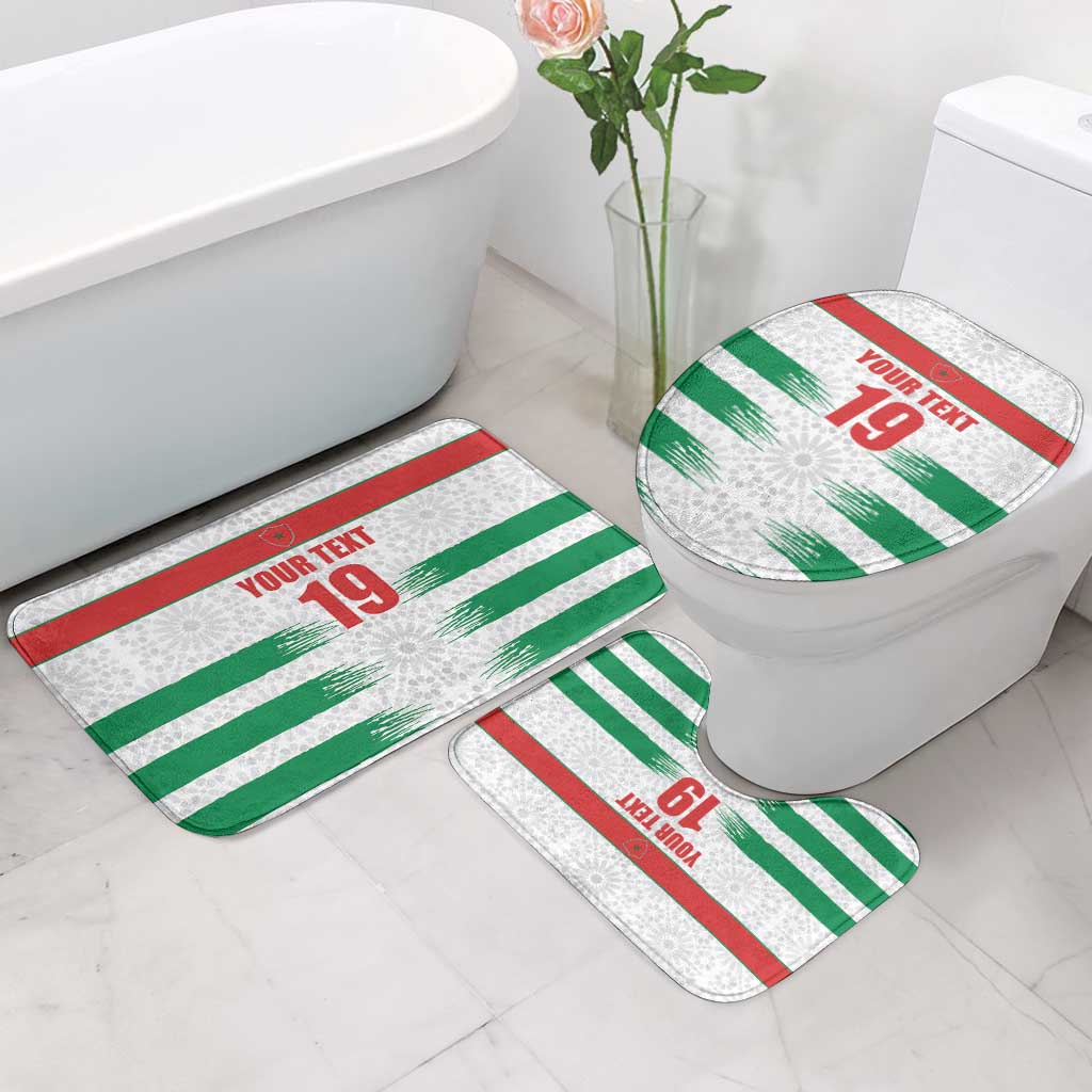 Custom Morocco Football Bathroom Set Road To Football Glory - African Pride