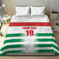 Custom Morocco Football Bedding Set Road To Football Glory - African Pride