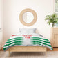 Custom Morocco Football Bedding Set Road To Football Glory - African Pride