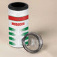 Custom Morocco Football 4 in 1 Can Cooler Tumbler Road To Football Glory - African Pride
