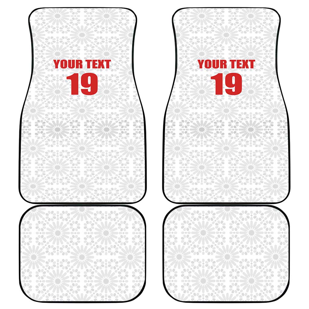 Custom Morocco Football Car Mats Road To Football Glory - African Pride