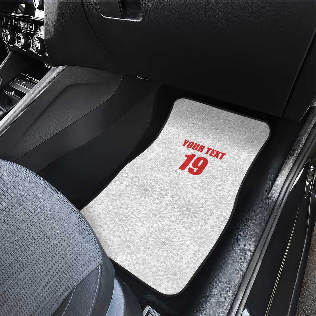 Custom Morocco Football Car Mats Road To Football Glory - African Pride