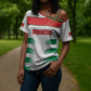 Custom Morocco Football Cross Shoulder Shirt Road To Football Glory - African Pride