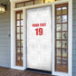 Custom Morocco Football Door Cover Road To Football Glory - African Pride
