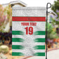 Custom Morocco Football Garden Flag Road To Football Glory - African Pride
