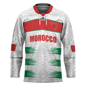 Custom Morocco Football Hockey Jersey Road To Football Glory - African Pride