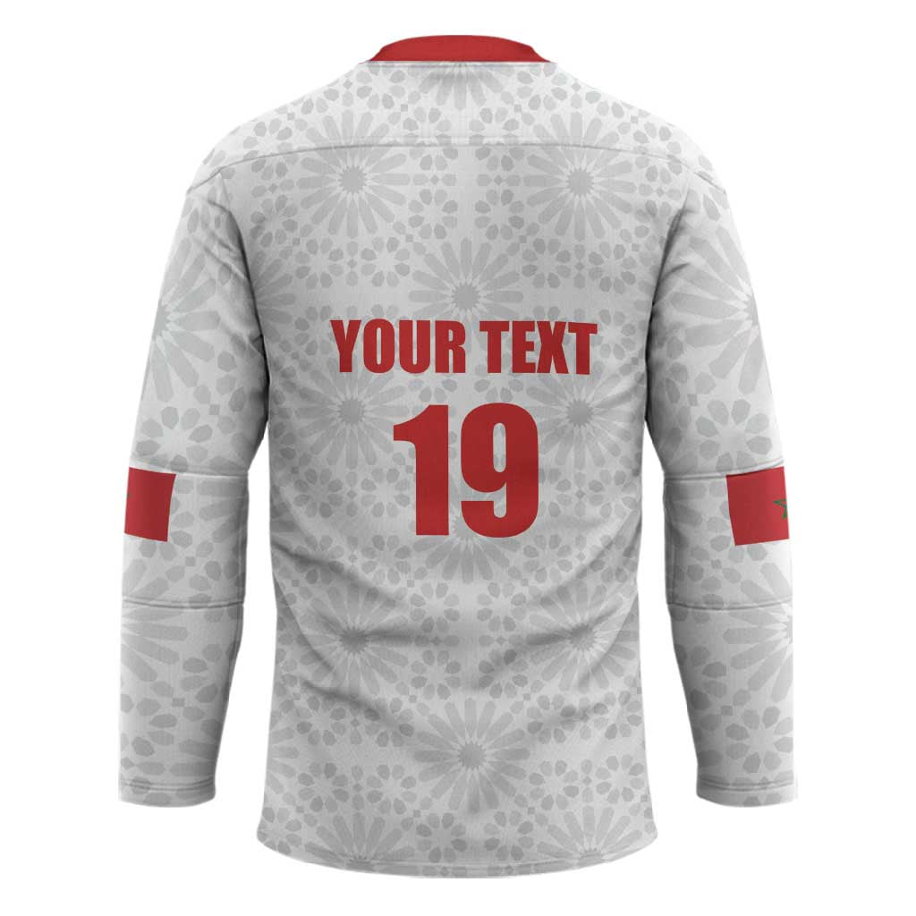 Custom Morocco Football Hockey Jersey Road To Football Glory - African Pride