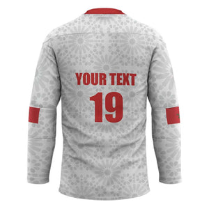 Custom Morocco Football Hockey Jersey Road To Football Glory - African Pride