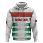 Custom Morocco Football Hoodie Road To Football Glory - African Pride