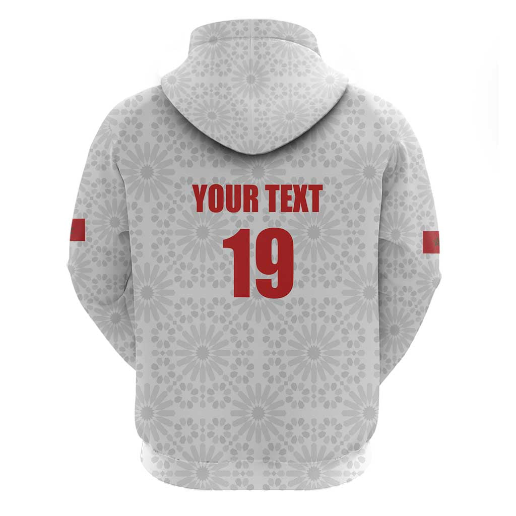 Custom Morocco Football Hoodie Road To Football Glory - African Pride