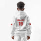 Custom Morocco Football Kid Hoodie Road To Football Glory - African Pride