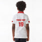 Custom Morocco Football Kid Polo Shirt Road To Football Glory - African Pride