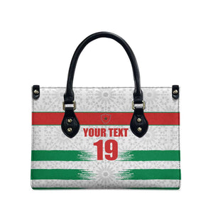 Custom Morocco Football Leather Bag Road To Football Glory - African Pride