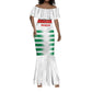 Custom Morocco Football Mermaid Dress Road To Football Glory - African Pride