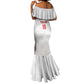 Custom Morocco Football Mermaid Dress Road To Football Glory - African Pride