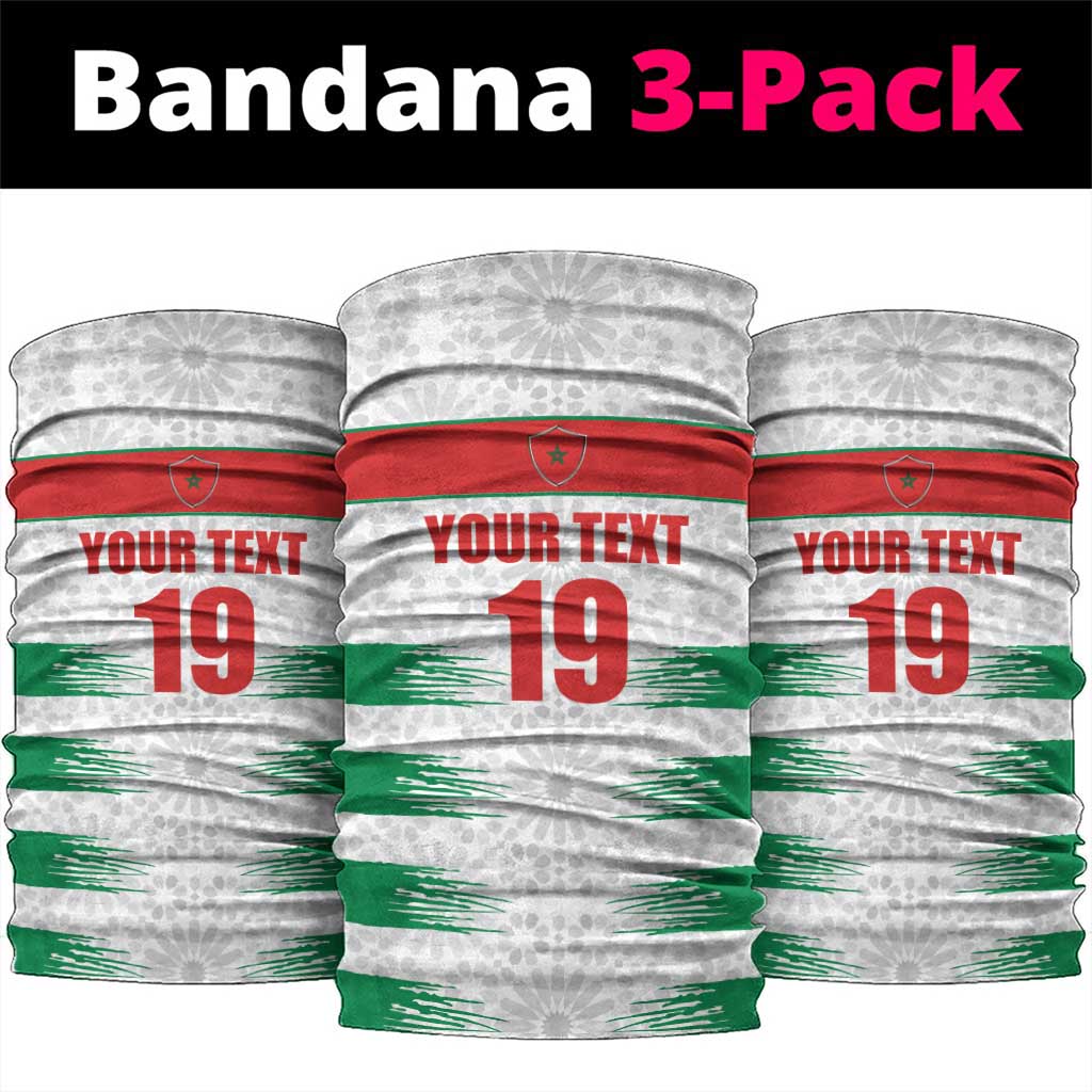 Custom Morocco Football Neck Gaiter Road To Football Glory - African Pride